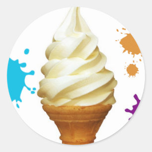 adesivo de cone icecream