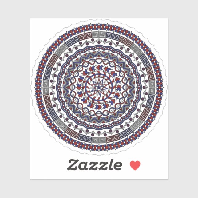 Adesivo de Contorno do Dia de Independência Ligado (Folha)