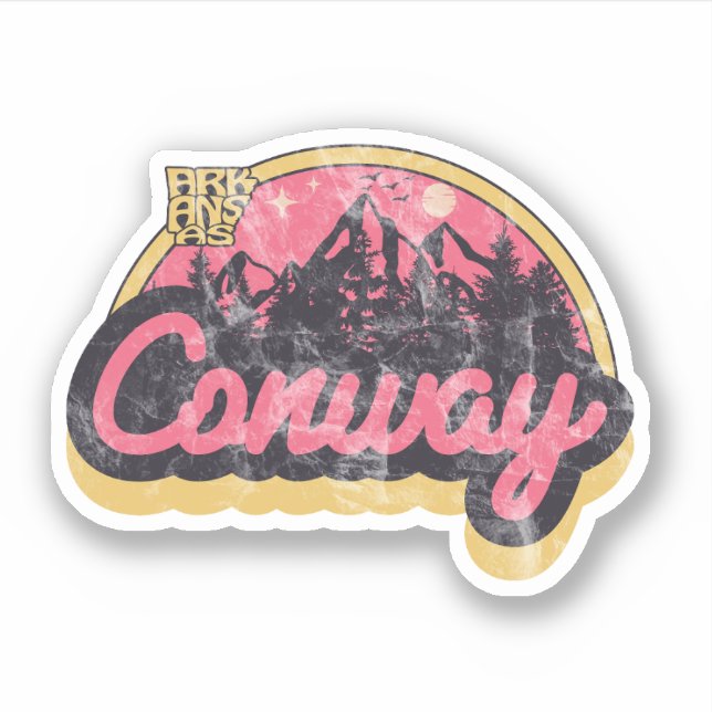 Adesivo de Conway, Arkansas (Frente)