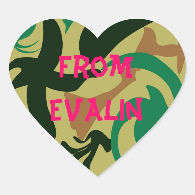 Adesivo de Coração (Frente)