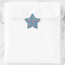 Adesivo de Corações Aquarela Multicoloridos