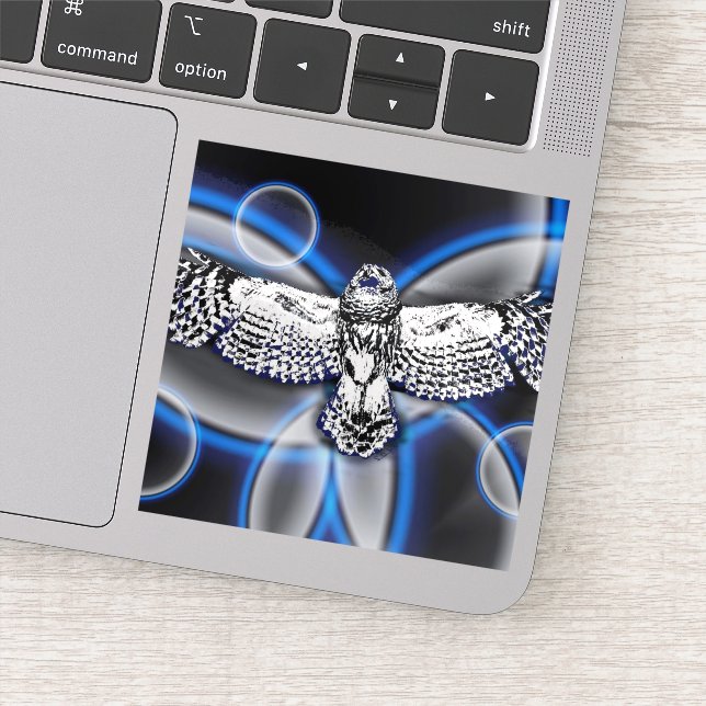 Adesivo de Coruja (Detalhe)