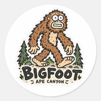 Adesivo de Cryptid Bigfoot Ape Canyon Washington