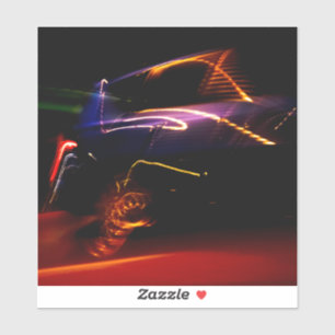 adesivo de dança de carro roxo