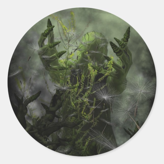 Adesivo de dentes do Plant Man (Frente)
