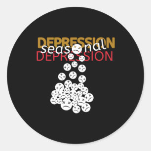 Adesivo de depressão sazonal