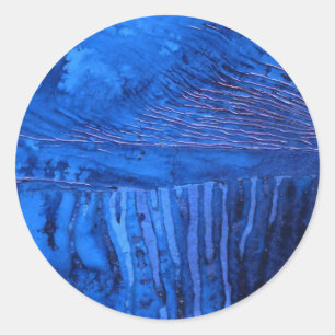Adesivo de design abstrato "águas profundas 2"