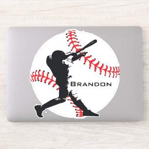 Adesivo de Design de Bateria de Baseball