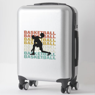 adesivo de design do jogador de basquetebol