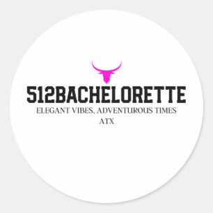 Adesivo de despedida de solteira 512   Favor para 