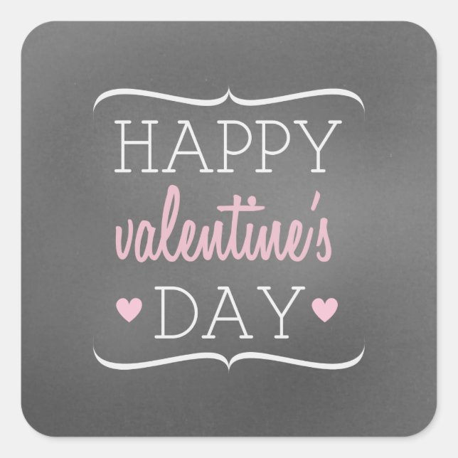 Adesivo de Dia de os namorados inspirado no quadro (Frente)