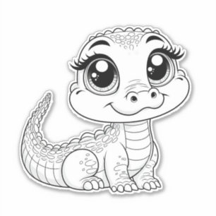 Adesivo de dino-vinilo bonito