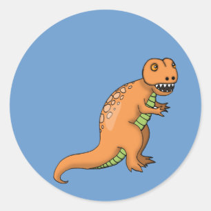 Adesivo de Dinossauro Fofo T-Rex