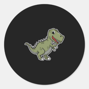 Adesivo de Dinossauro T-Rex Fofo – Dino de Desenho
