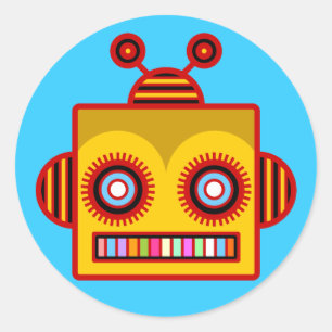 Adesivo de Diversão de Bee Robot