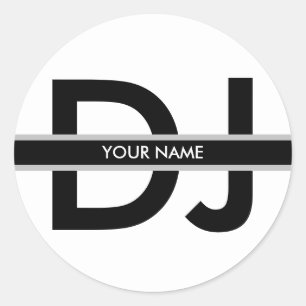Adesivo de DJ Moderno