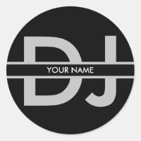 Adesivo de DJ Moderno