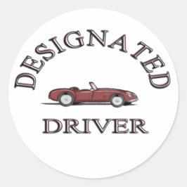 Adesivo de driver designado