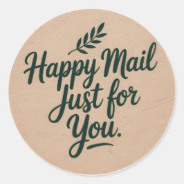 Adesivo de E-mail Feliz Só para Você – Botânica Rú