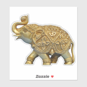 Adesivo de elefante indiano