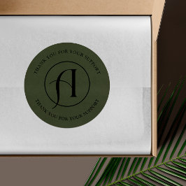 Adesivo de embalagem de negócios com logotipo redo