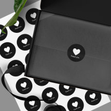 Adesivo de embalagem do produto de agradecimento m