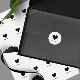 Adesivo de embalagem do produto de agradecimento m