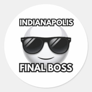 Adesivo de Emoji Legal Indianapolis Chefe Final