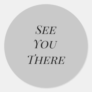 Adesivo de Envelope Te Vejo Lá