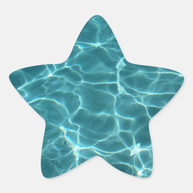 Adesivo de Estrela de Piscina (Frente)
