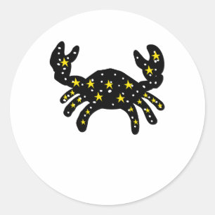 Adesivo de Estrelas do Espaço do Caranguejo – Anim