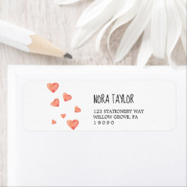 Adesivo de Etiqueta de Endereço de Retorno Persona