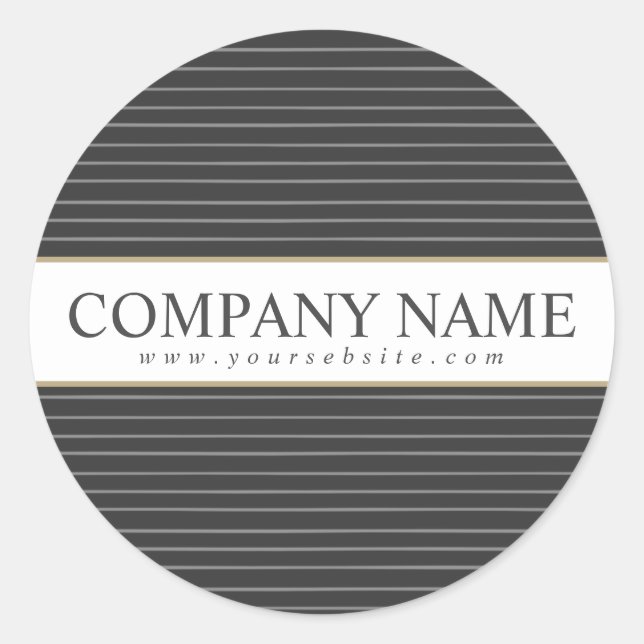 Adesivo de faixas pretas personalizadas (Frente)