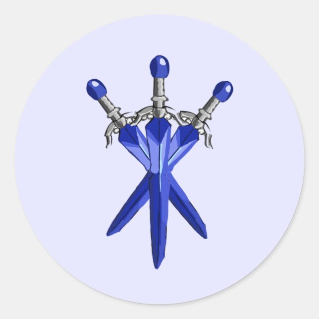 Adesivo de Fantasia de Espada (Frente)