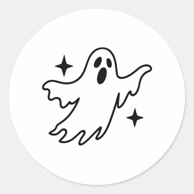 Adesivo de Fantasma (Frente)