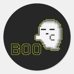 Adesivo de FANTASMA de HALLOWEEN - BOO 2
