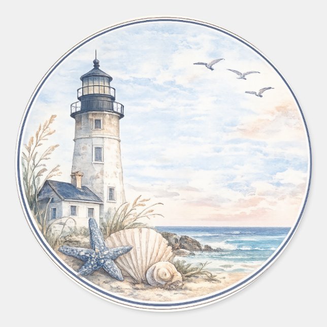 Adesivo de Farol Costeiro (Frente)