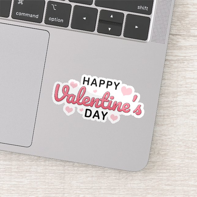 Adesivo de feliz dia dos namorados (Detalhe)