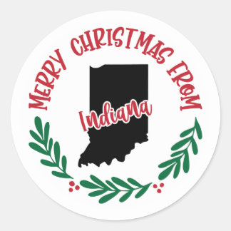 Adesivo de Feriado de Indiana