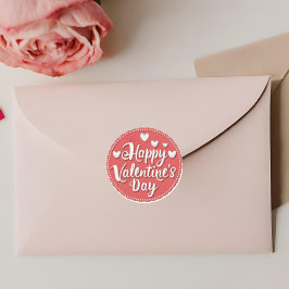 Adesivo de férias em forma de recorte de feliz dia