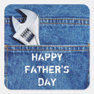 Adesivo de ferramenta de Dia de os pais feliz