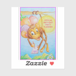 Adesivo de Festa de aniversário para crianças