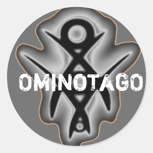 Adesivo de figuras OminOtagO (Frente)