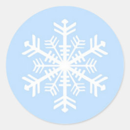 Adesivo de floco de neve de inverno de Natal