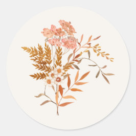 Adesivo de Flor de Primavera de Outono Meadow