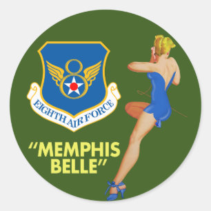 Adesivo De "força aérea do Belle Memphis" 8a