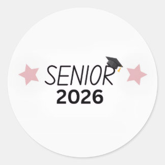 Adesivo de Formatura Senior 2026 Para a Turma de 2