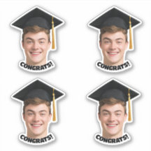 Adesivo de Foto de Formatura Personalizado