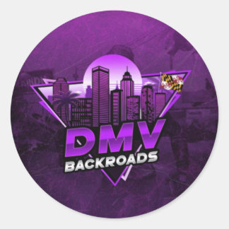 Adesivo de Fundo das Estradas Secundárias do DMV