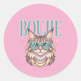Adesivo de Gato Boujie